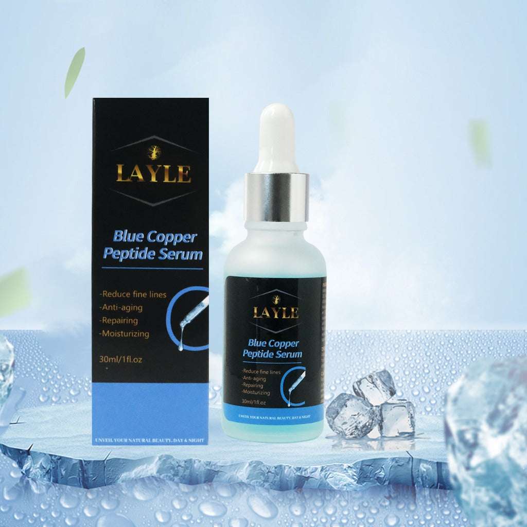 Blue Copper Peptide Serum – Skin Rejuvenating Face Serum