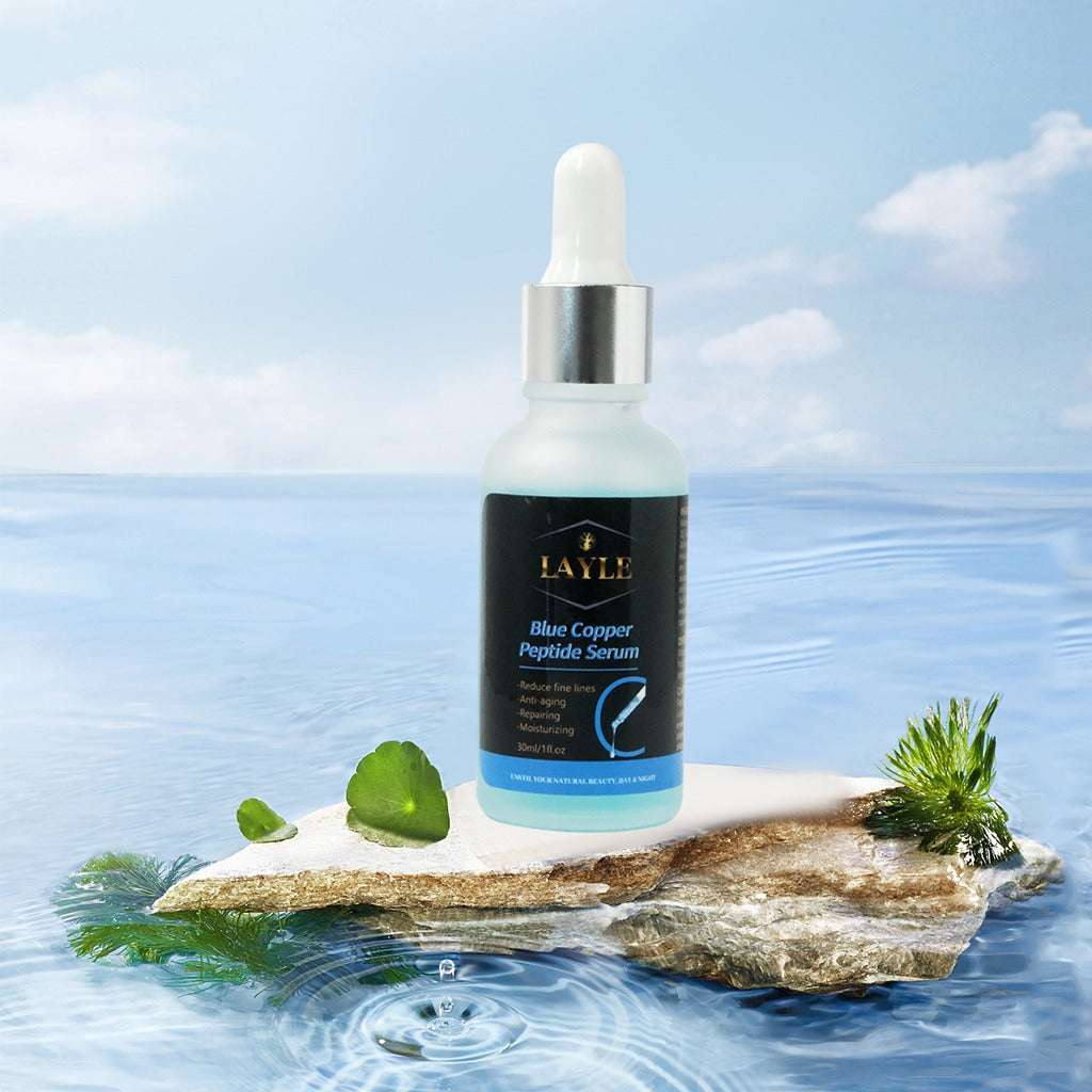 Blue Copper Peptide Serum – Skin Rejuvenating Face Serum