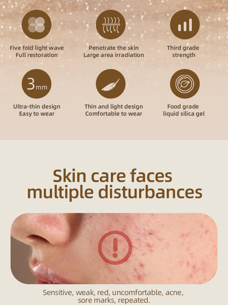 Red Light Therapy Face Mask -Skin Rejuvenation/Firming | Younger Glow