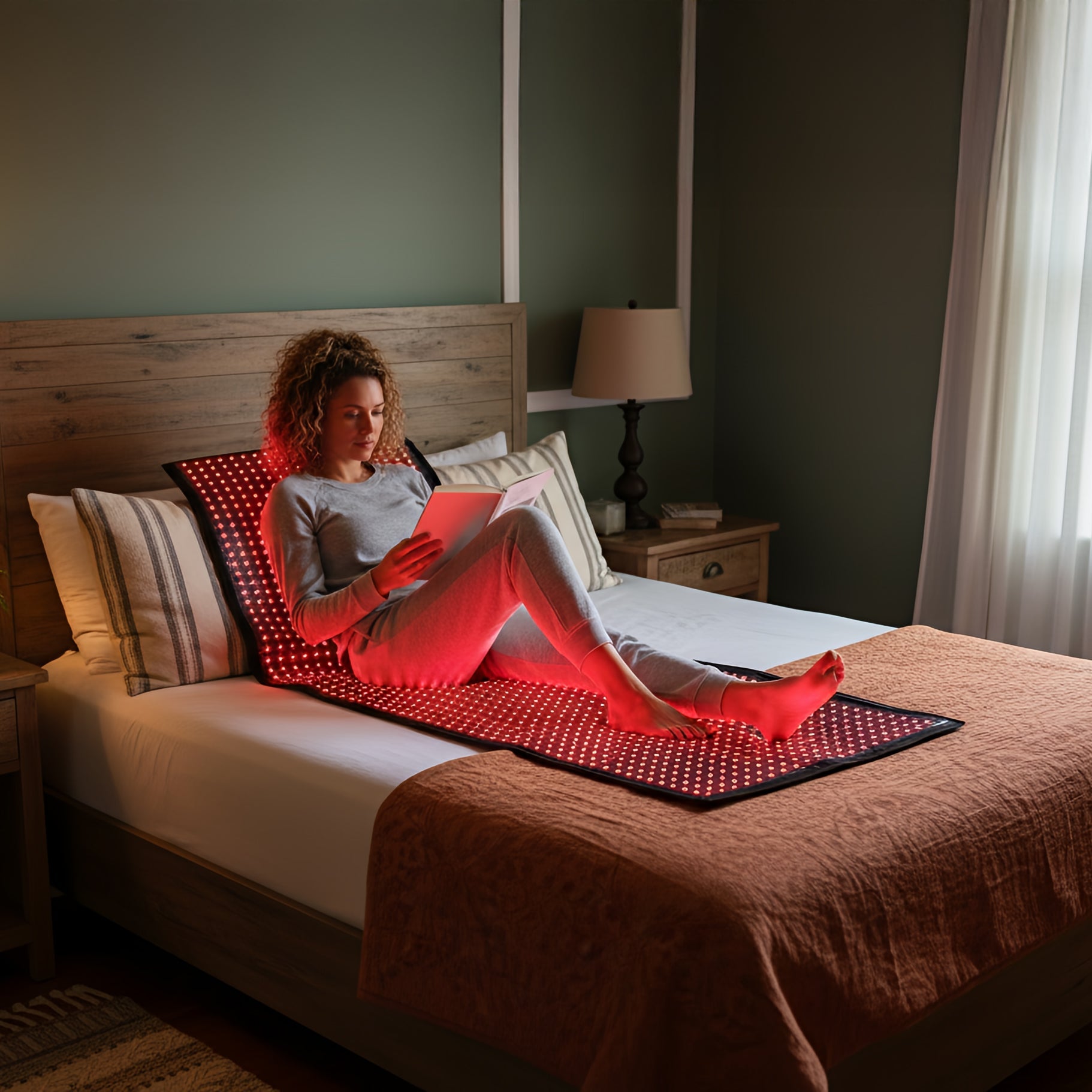 EnergyLounger – Full-Body Red & Infrared Light Therapy Blanket