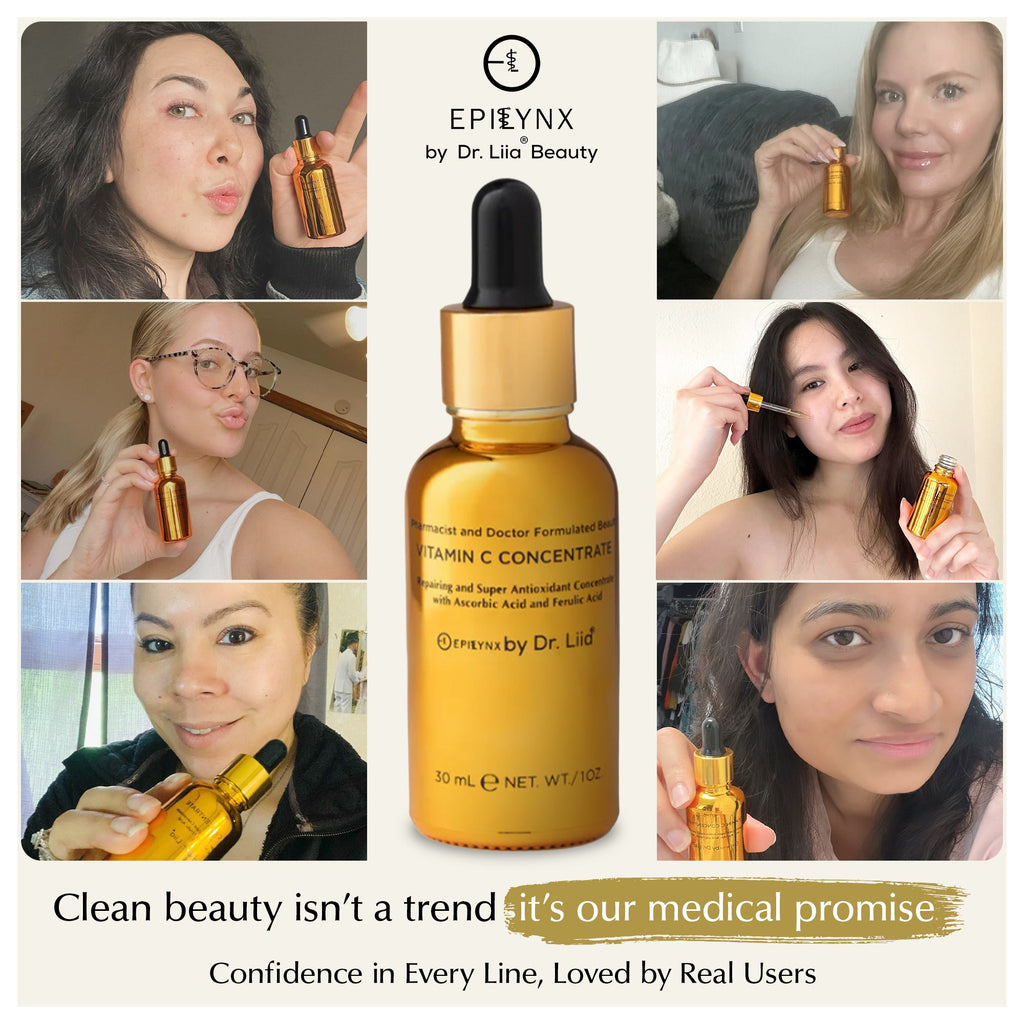 EpiLynx Brightening Vitamin C Glow Serum – Sensitive & Dry Skin