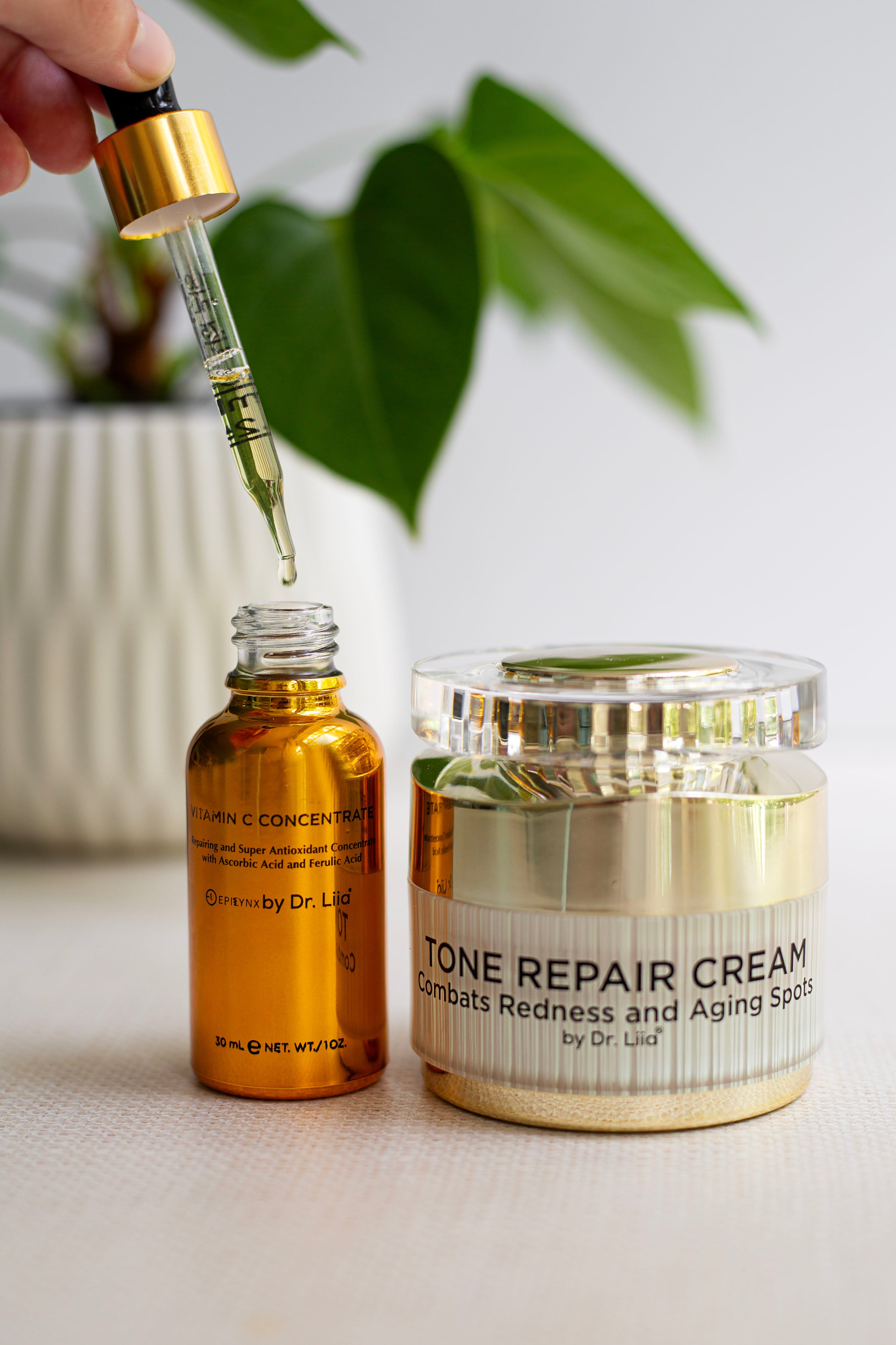 Brightening Vitamin C & Tone Repair Cream Set – Dark Spot Duo