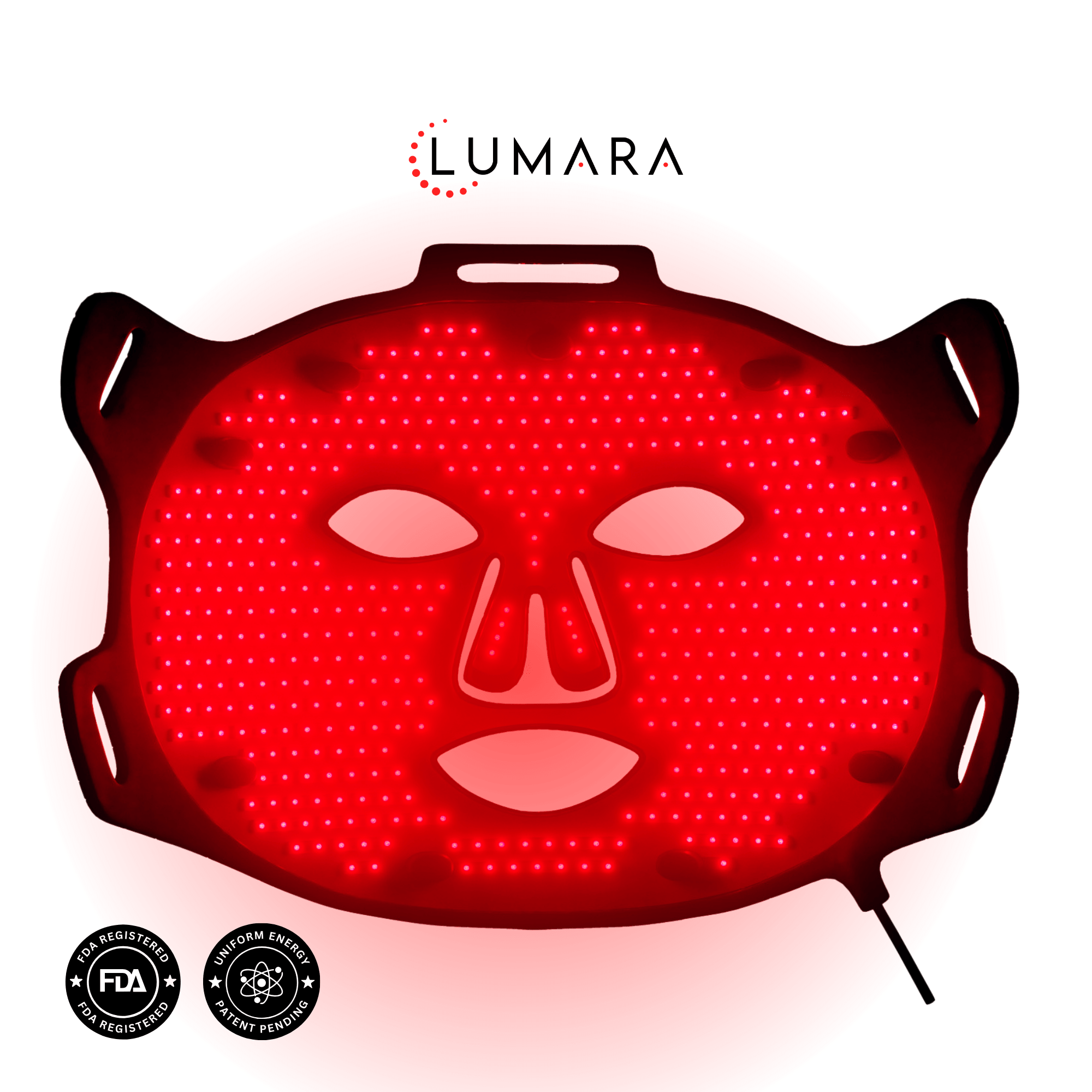 Red Light Therapy Mask –FDA-Certified 470 Micro-LEDs - Professional Grade | Younger Glow