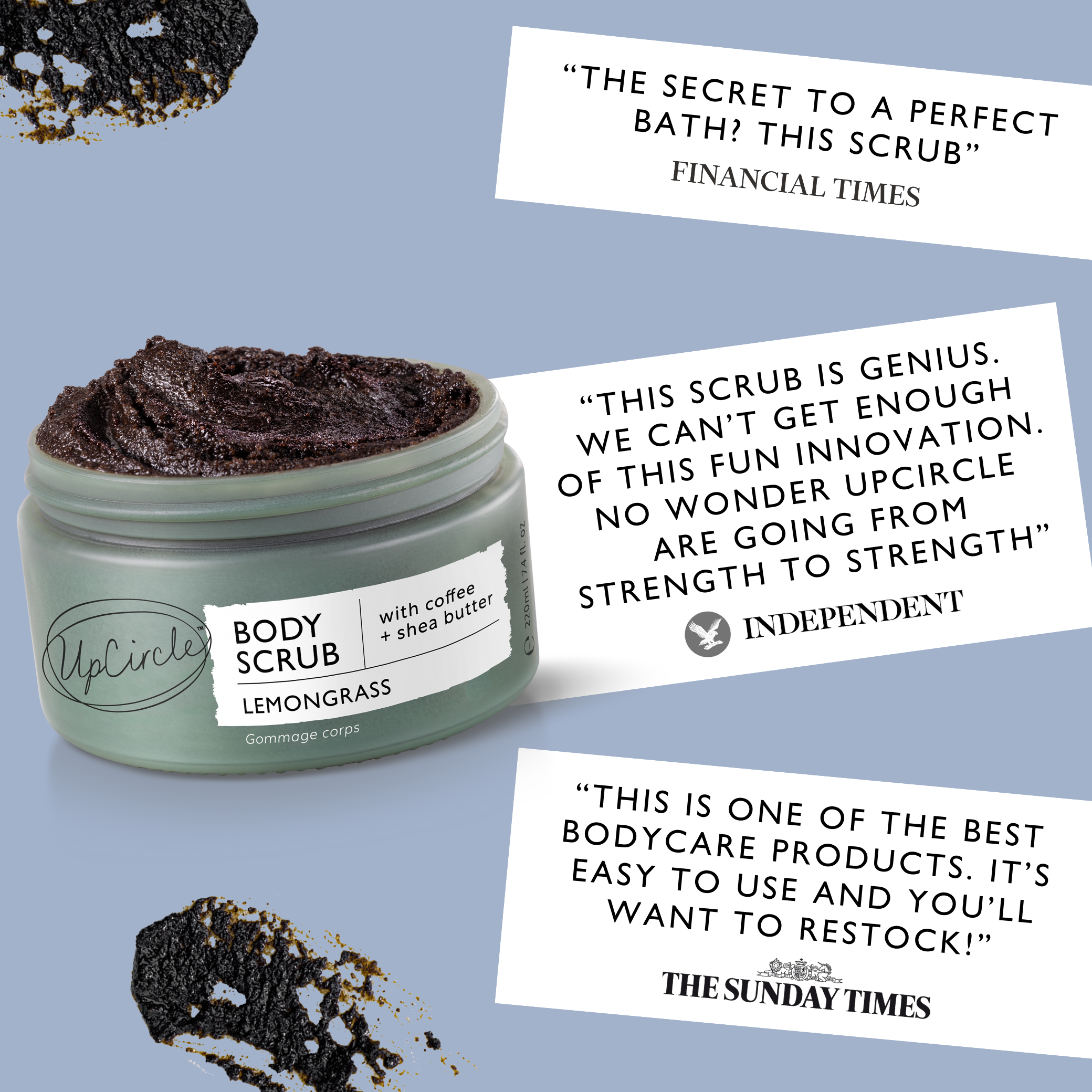 UpCircle Bodycare Bundle – Sustainable Head-to-Toe Skincare Set