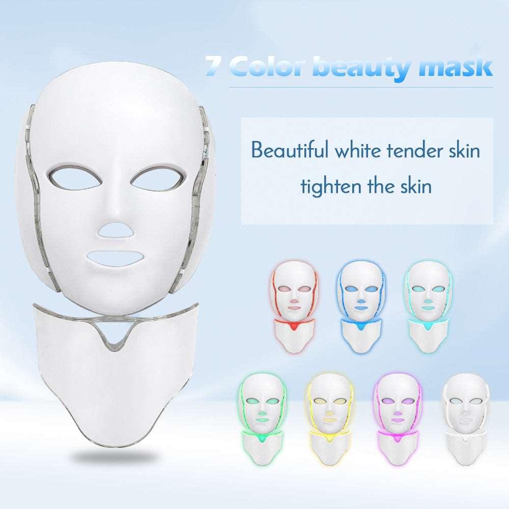 Red Light Therapy Mask face and neck Bundle