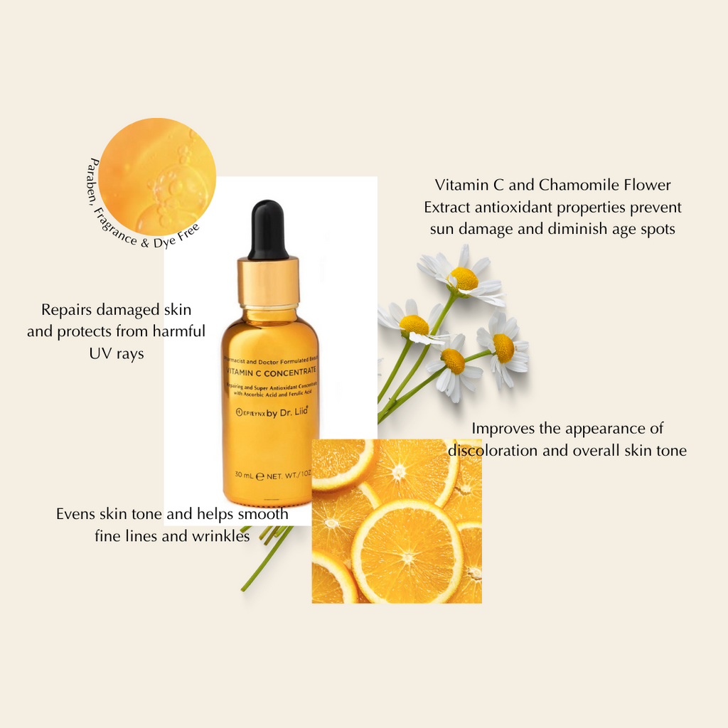 EpiLynx Brightening Vitamin C Glow Serum – Sensitive & Dry Skin