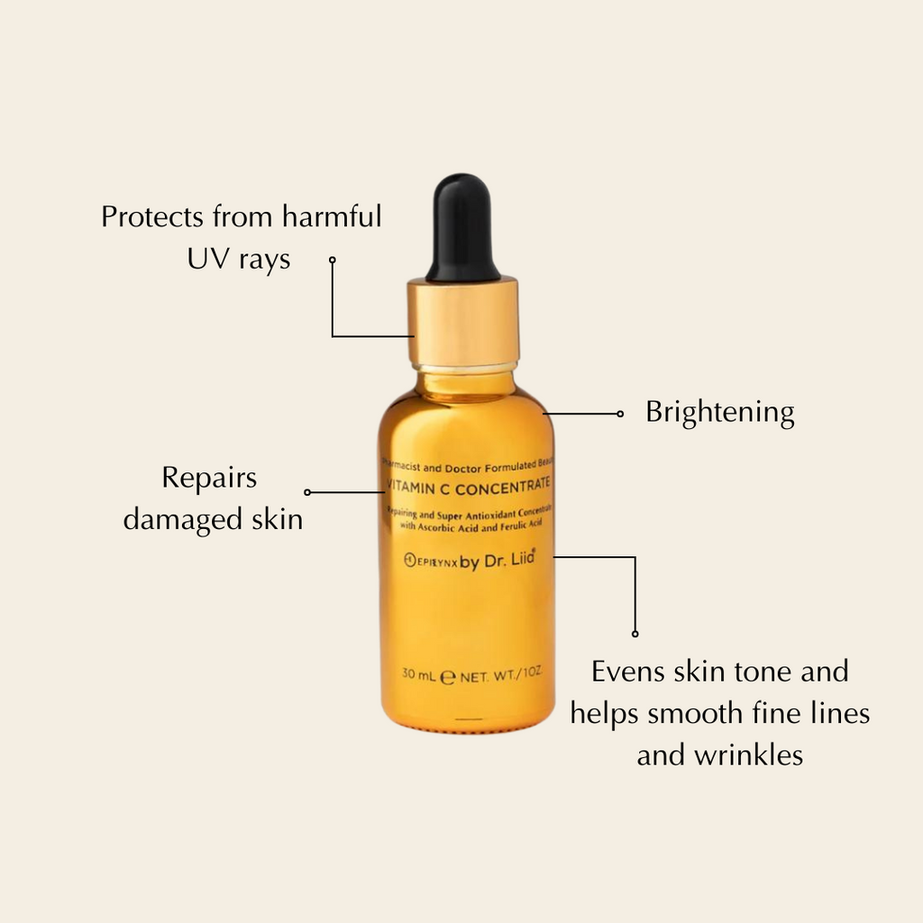 EpiLynx Brightening Vitamin C Glow Serum – Sensitive & Dry Skin