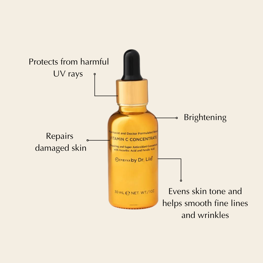 EpiLynx Brightening Vitamin C Glow Serum – Sensitive & Dry Skin