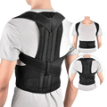 Black Posture Corrector Belt