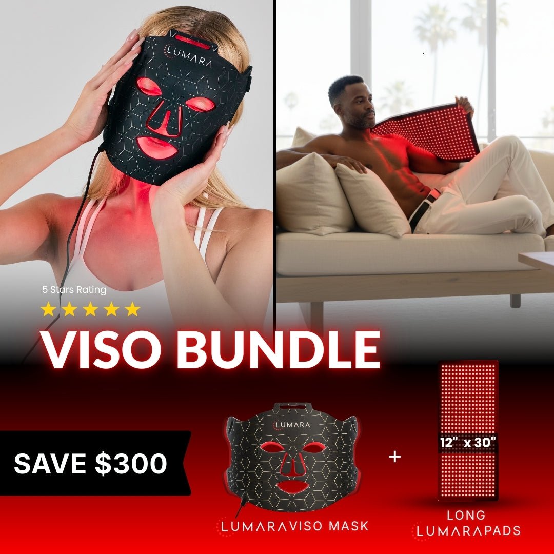 Red Light Therapy Mask –FDA-Certified 470 Micro-LEDs - Professional Grade | Younger Glow