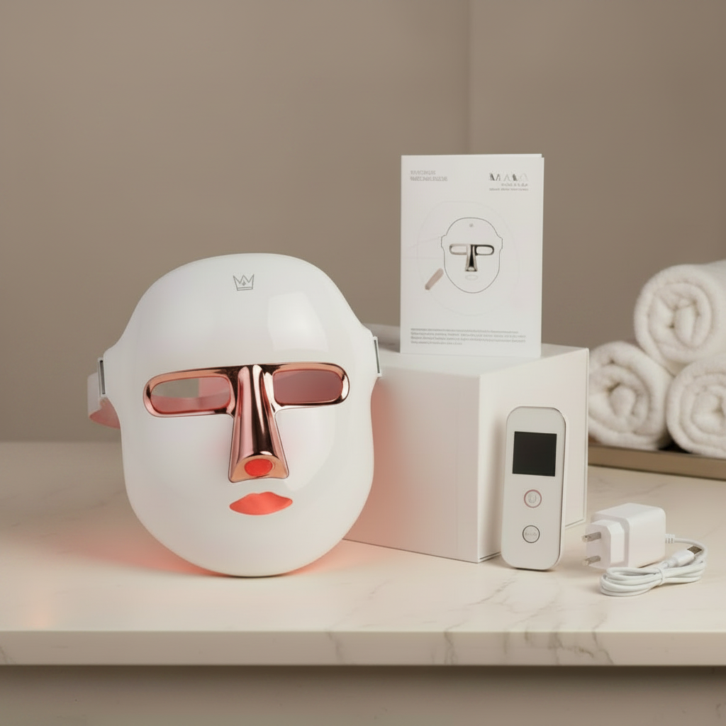Rose Gold LED Mask - Clean Spa Minimal