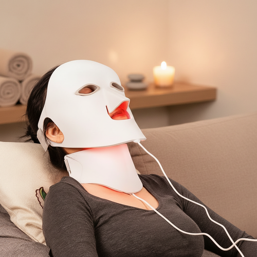 Spa Background LED Mask